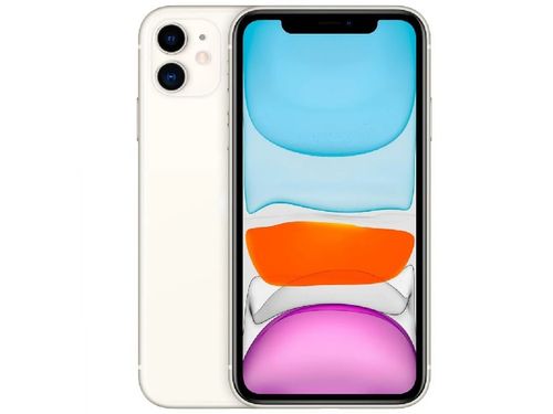 Смартфон Apple iPhone 11 128 ГБ, белый, Slimbox