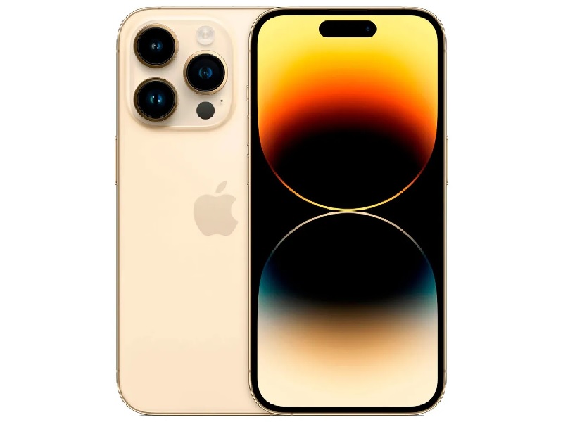 Смартфон Apple iPhone 14 Pro 256 ГБ, золотой