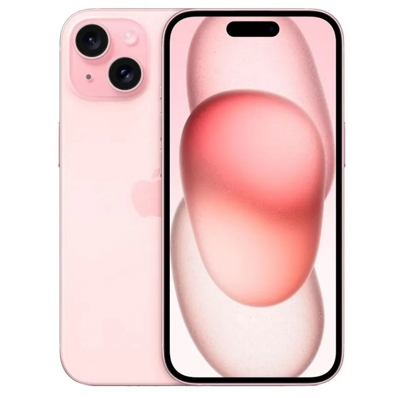 Смартфон Apple iPhone 15 Plus 256 Гб, розовый