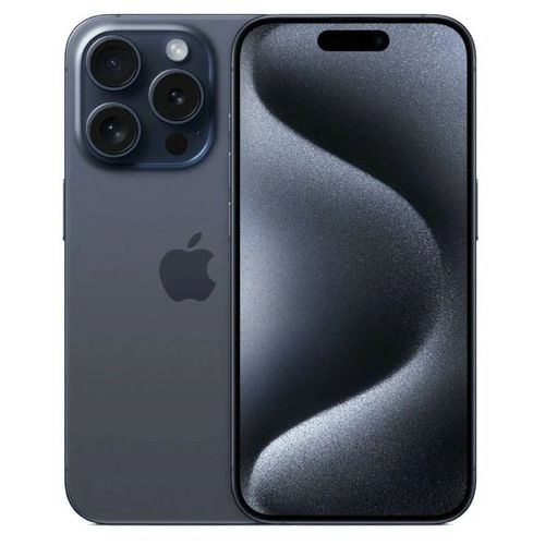 Смартфон Apple iPhone 15 Pro 512 ГБ, голубой титан