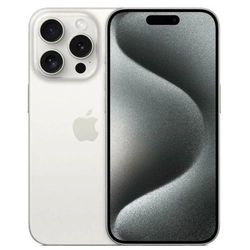 Смартфон Apple iPhone 15 Pro 128 ГБ, белый титан