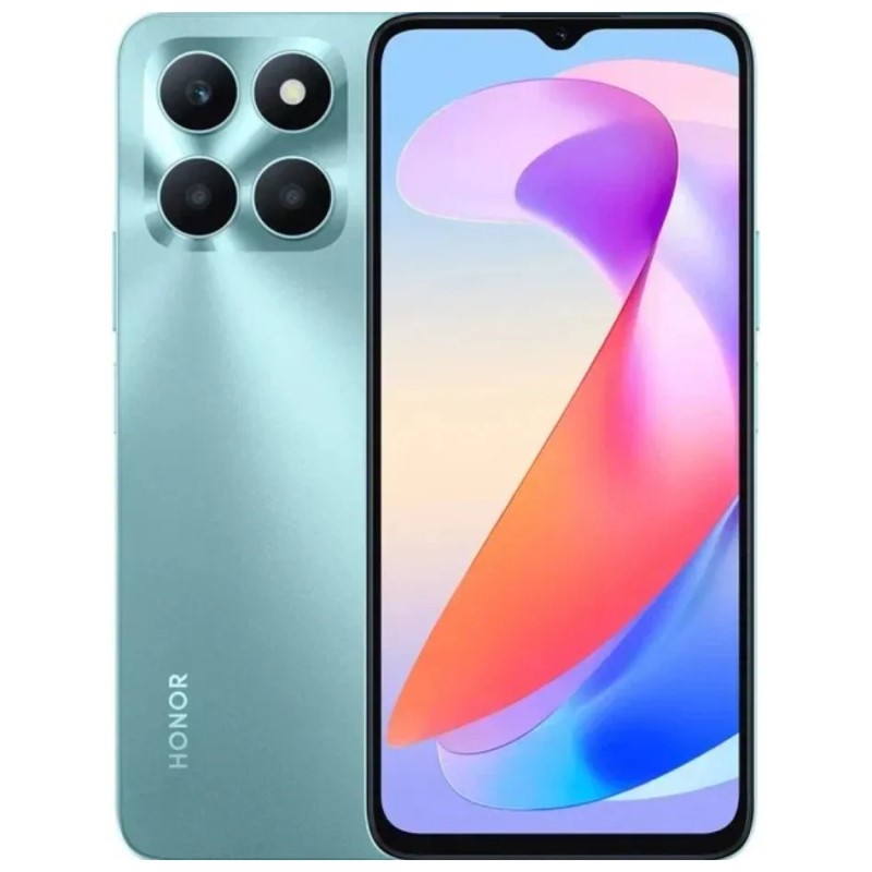 Смартфон Honor X6a, 4/128Gb, Cyan Lake