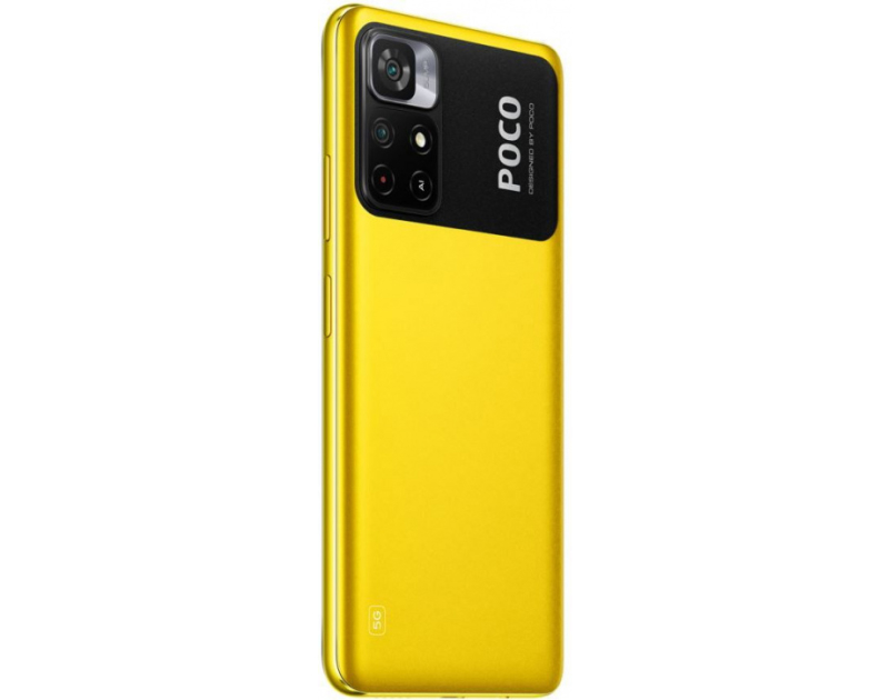 Смартфон POCO M4 PRO 5G 4/64 GB, Желтый