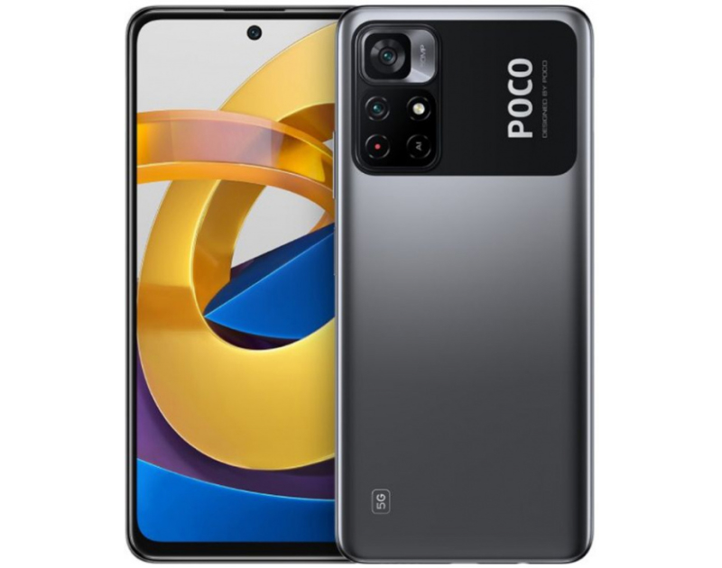 Смартфон POCO M4 PRO 6/128 GB, Черный