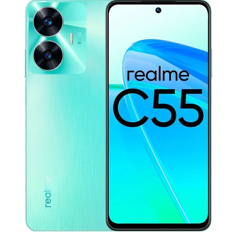 Смартфон realme C55 8/256 ГБ, зелёный