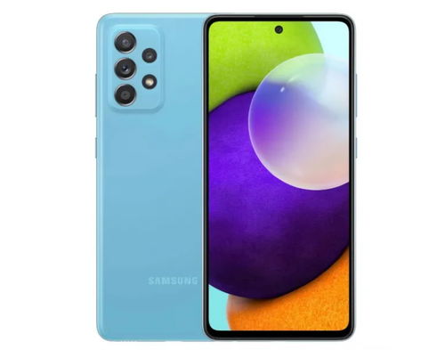 Смартфон Samsung Galaxy A52 8/256 ГБ, синий