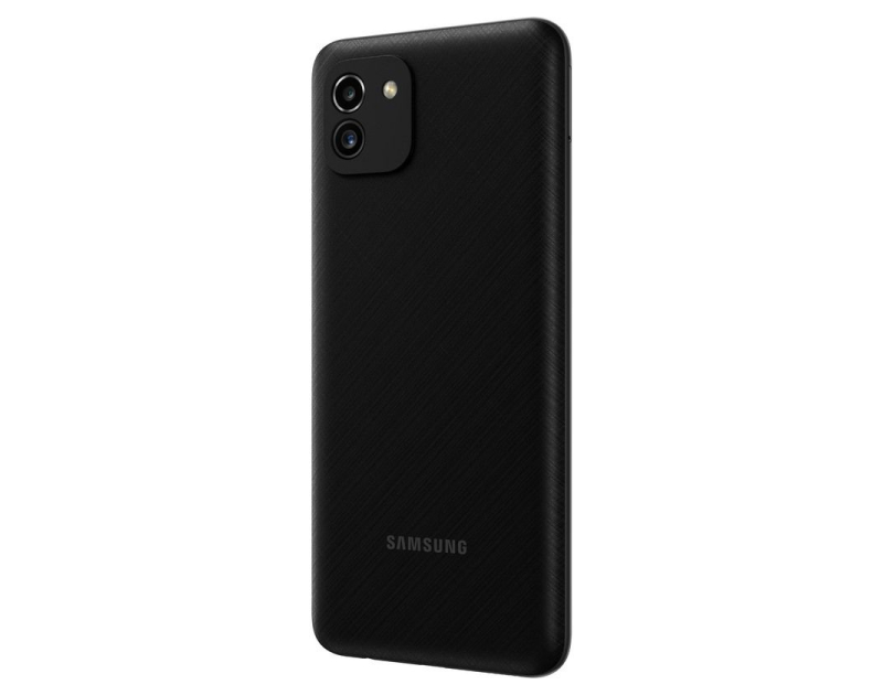 Смартфон Samsung Galaxy A03 4/64 ГБ, чёрный