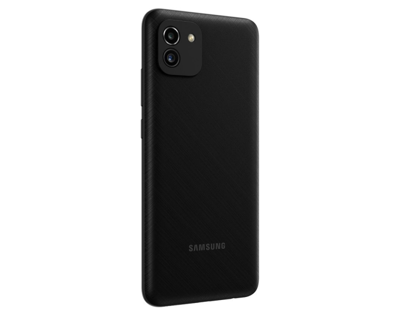 Смартфон Samsung Galaxy A03 4/64 ГБ, чёрный