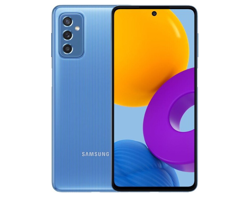 Смартфон Samsung Galaxy M52 5G 8/128 ГБ, голубой