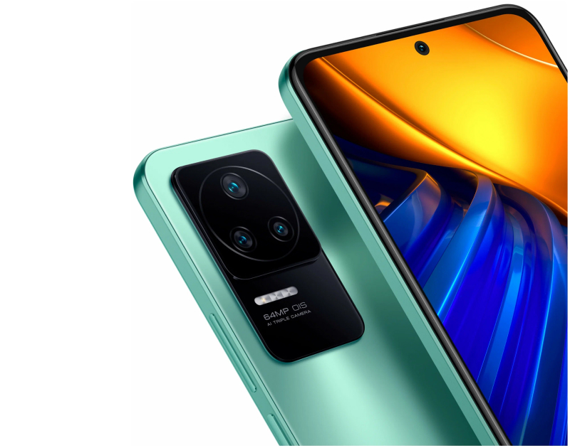 Смартфон Xiaomi POCO F4 8/256 ГБ Global, зелёная туманность