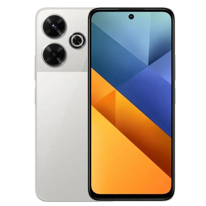 Смартфон Xiaomi Poco M6, 6/128Gb, White