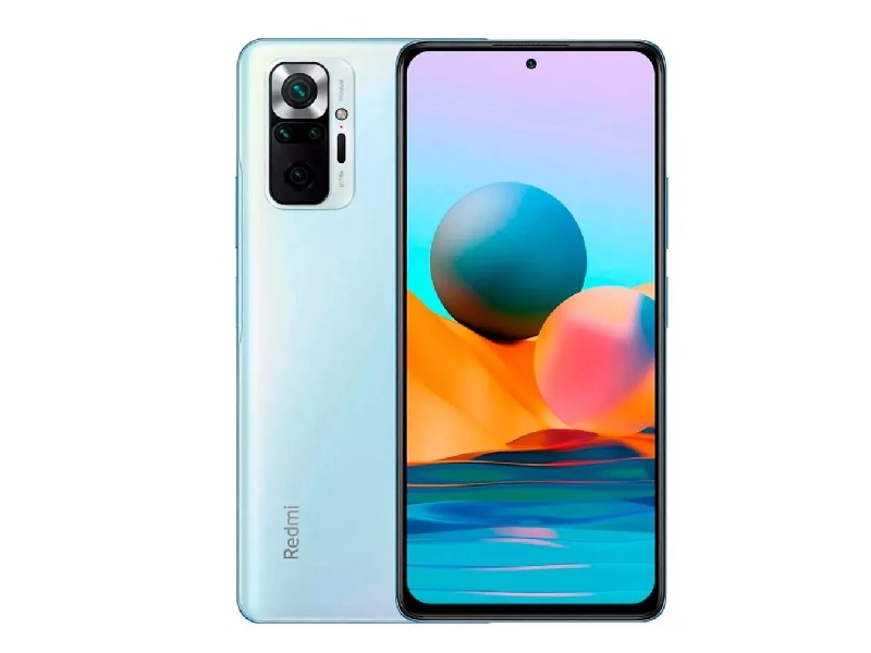 Смартфон Xiaomi Redmi Note 10 Pro 8/256 ГБ Global, голубой лед