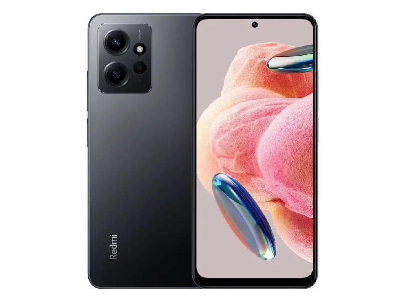 Смартфон Xiaomi Redmi Note 12 4G 6/128 ГБ Global, Dual nano SIM, Onyx Gray