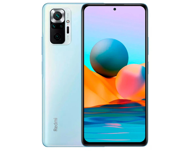 Смартфон Xiaomi Redmi Note 10 Pro 8/128 ГБ Global, голубой лед