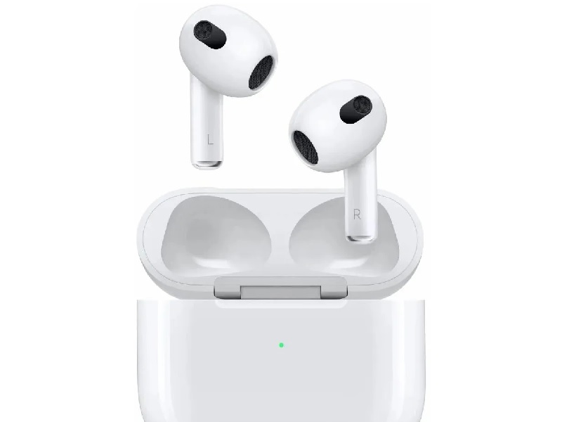 Беспроводные наушники Apple AirPods 3 Lightning Charging Case, белый