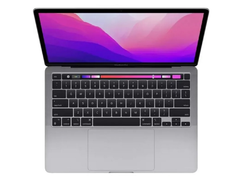 13.3" Ноутбук Apple MacBook Pro 13, Apple M2 (3.5 ГГц), RAM 8 ГБ, SSD 512 ГБ, macOS, (MNEJ3), Space Gray, Российская клавиатура