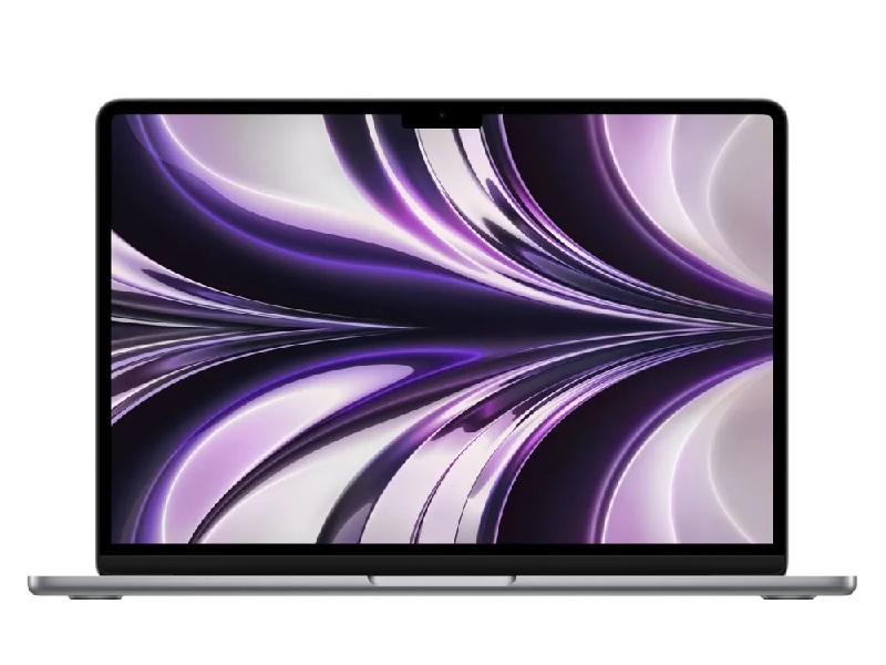 13.6" Ноутбук Apple MacBook Air 13 2022 2560x1664, Apple M2, RAM 8 ГБ, SSD 256 ГБ, Apple graphics 8-core, macOS, MLXW3, серый космос, русская раскладка