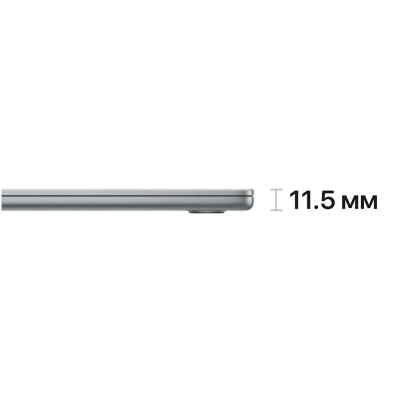 Ноутбук Apple MacBook Air 15 (2023), M2, 8/256Gb, SSD, (MQKP3), Space Gray