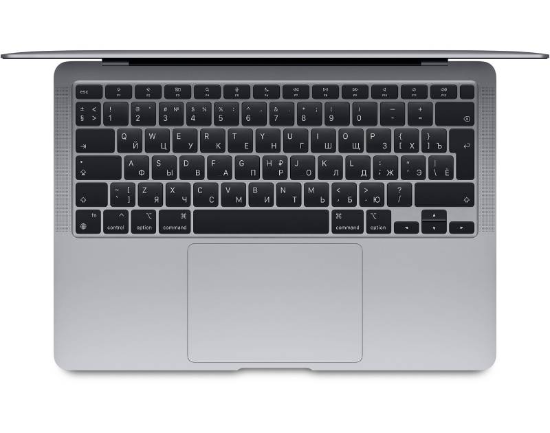 Ноутбук Apple MacBook Air 13 2020 (M1, 8/256 GB, SSD) (MGN63) (темно-серый)