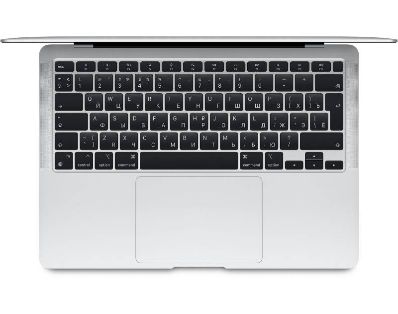 Ноутбук Apple MacBook Air 13 2020 (M1, 8/256 GB, SSD) (MGN93) (Серебристый)