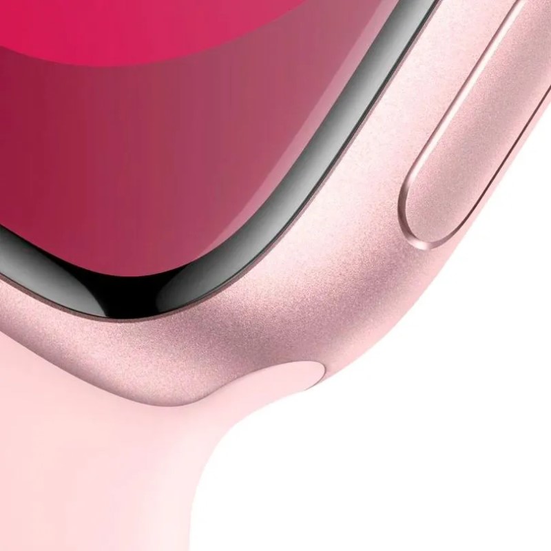 Смарт-часы Apple Watch Series 9 (GPS), Aluminium Case, 41mm, Sport Band, Pink