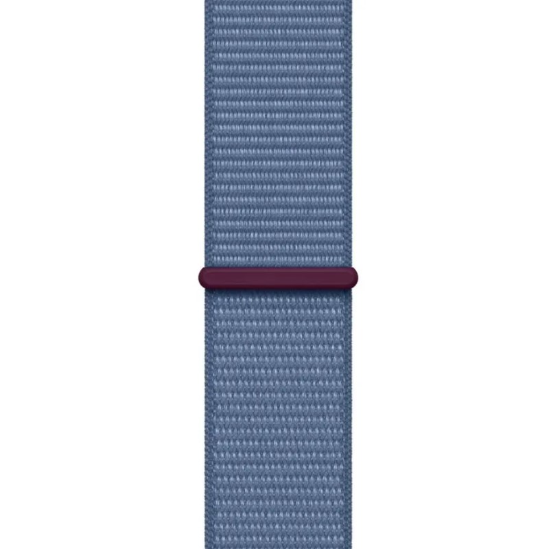 Смарт-часы Apple Watch Series 9 (GPS), Aluminium Case, 41mm, Sport Loop, Silver/Winter Blue