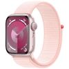 Смарт-часы Apple Watch Series 9 (GPS), Aluminium Case, 41mm, Sport Loop, Pink