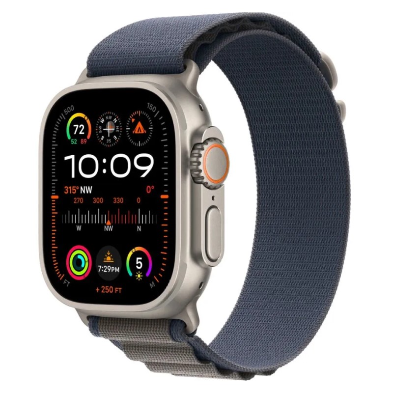 Смарт-часы Apple Watch Ultra 2 (GPS + Cellular), 49mm, Blue Alpine Loop