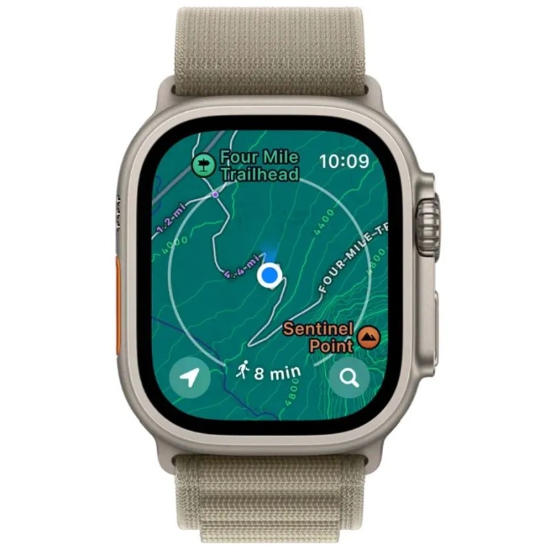 Смарт-часы Apple Watch Ultra 2 (GPS + Cellular), 49mm, Olive Alpine Loop