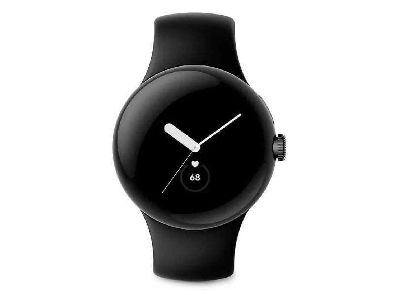 Смарт-часы Google Pixel Watch, (Bluetooth/Wi-Fi), Matte black/Obsidian