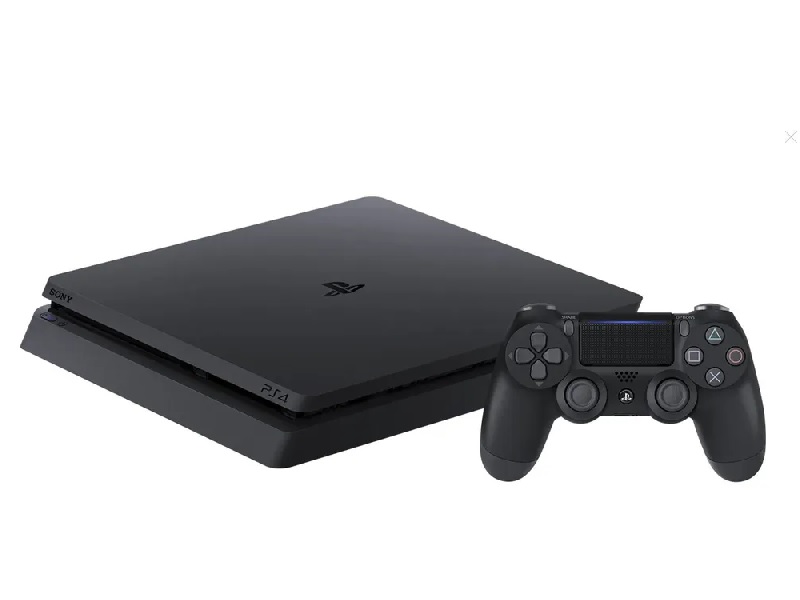 Игровая приставка Sony PlayStation 4 Slim 1000 ГБ HDD, черный