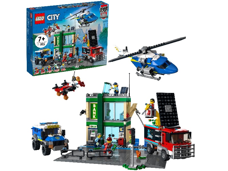 Конструктор LEGO City 60317 Полицейская погоня в банке