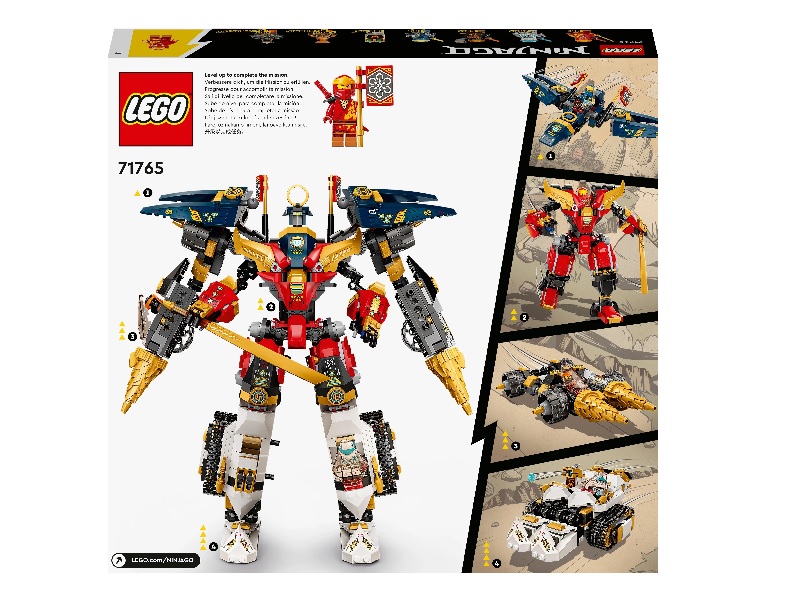 Конструктор LEGO Ninjago 71765 Ультра-комбо-робот ниндзя