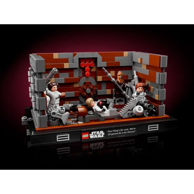 Конструктор LEGO Star Wars 75339 - Диорама Уплотнитель мусора на Звезде Смерти