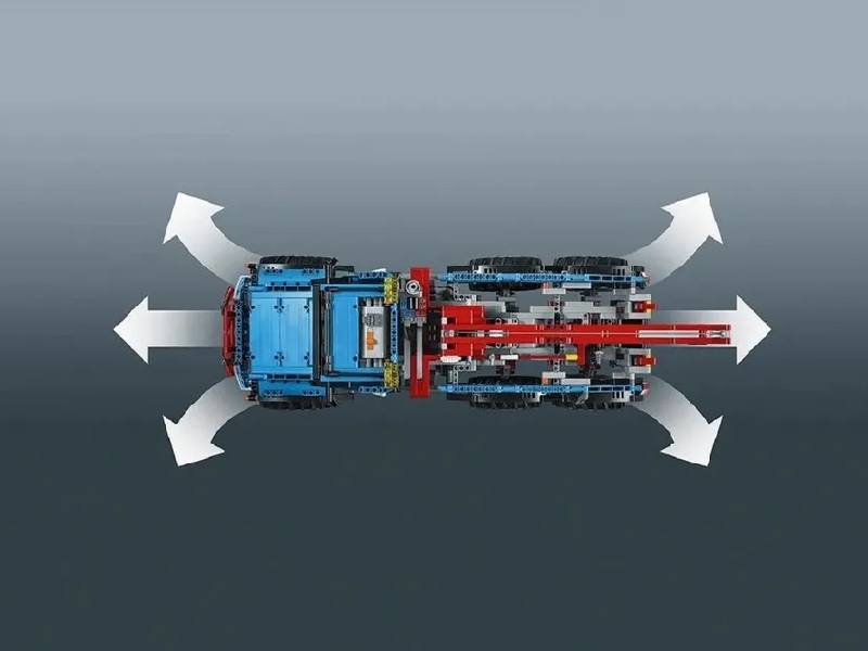 Конструктор LEGO Technic 42070 Эвакуатор-внедорожник 6х6