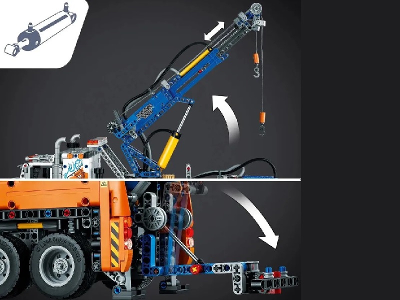 Конструктор LEGO Technic 42128 Грузовой эвакуатор