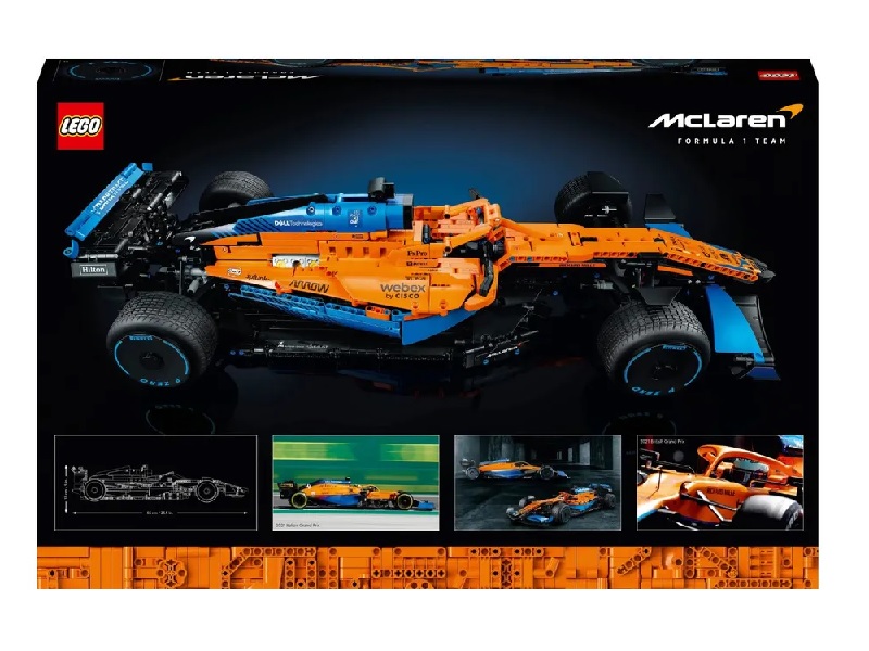 Конструктор LEGO Technic 42141 Гоночный автомобиль McLaren Formula 1