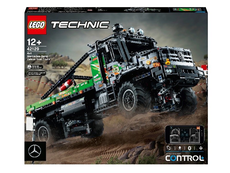 Конструктор LEGO Technic Полноприводный грузовик-внедорожник Mercedes-Benz Zetros, 42129