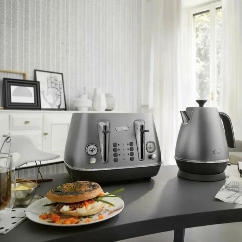 Электрический чайник DeLonghi KBI 2001, Silver