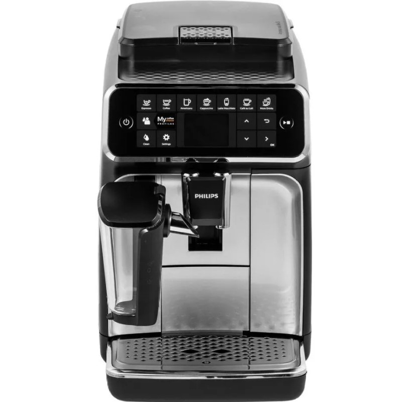 Кофемашина автоматическая LatteGo Series 4300 Philips EP4346/70, Black/Silver