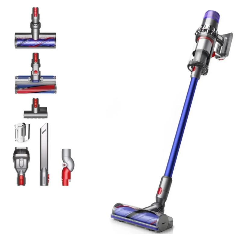 Вертикальный пылесос Dyson V11 Absolute (SV28) EU, Nickel/Blue