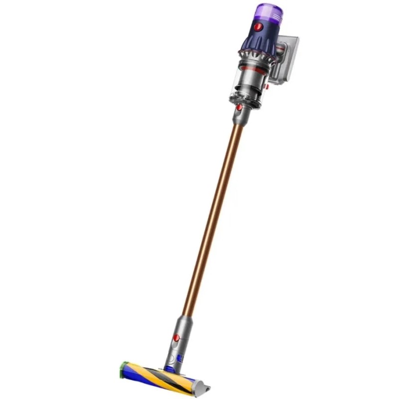 Вертикальный пылесос Dyson V12 Detect Slim Extra (SV30), Prussian Blue/Bright Copper