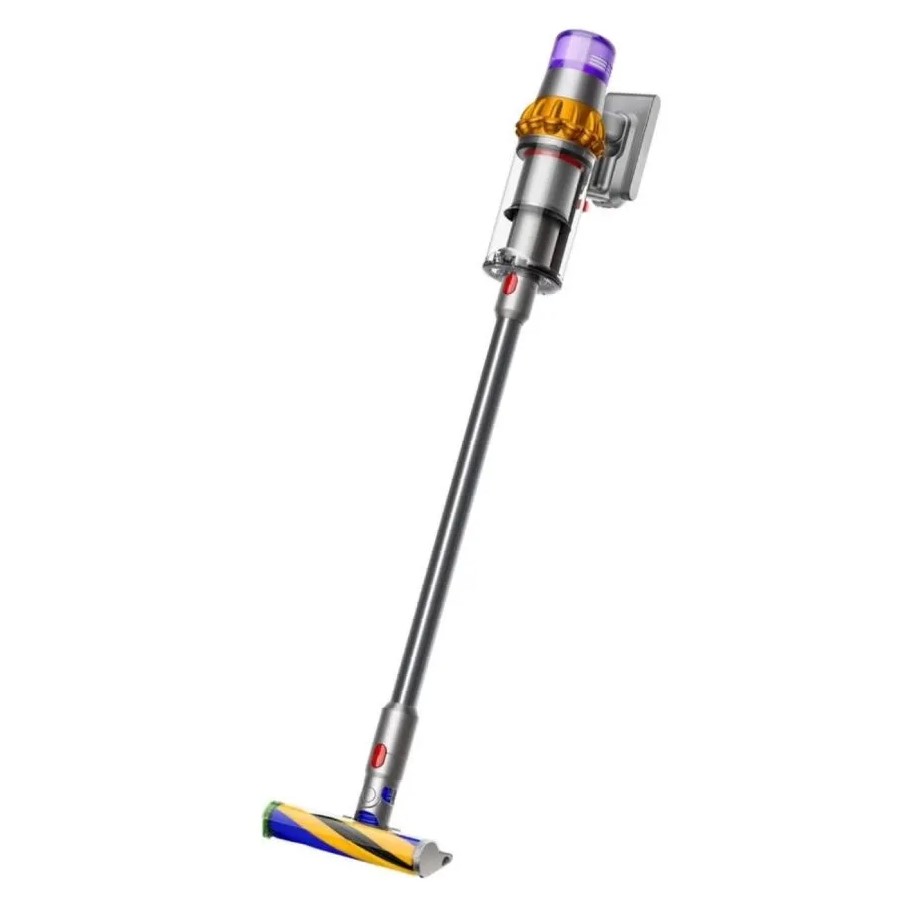 Вертикальный пылесос Dyson V15 Detect absolute (SV47) EU, Yellow/Nickel