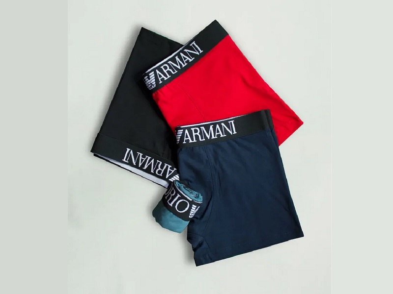 Комплект трусов боксеры EMPORIO ARMANI UNDERWEAR Classic, 4 шт L, арт. armani11.8.6.3L