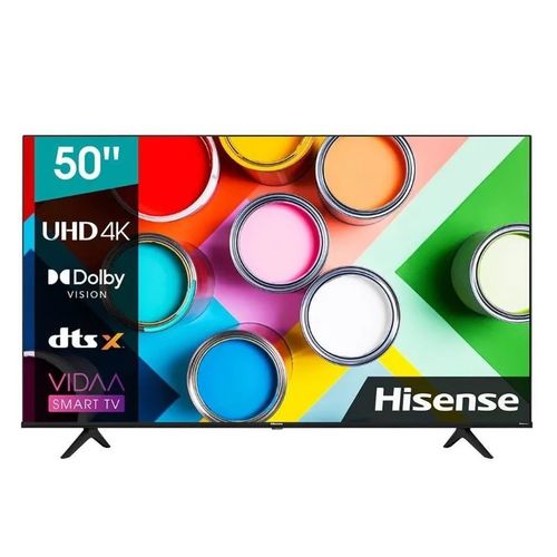 50" Телевизор Hisense 4K UHD HDR 50A6BG, Black