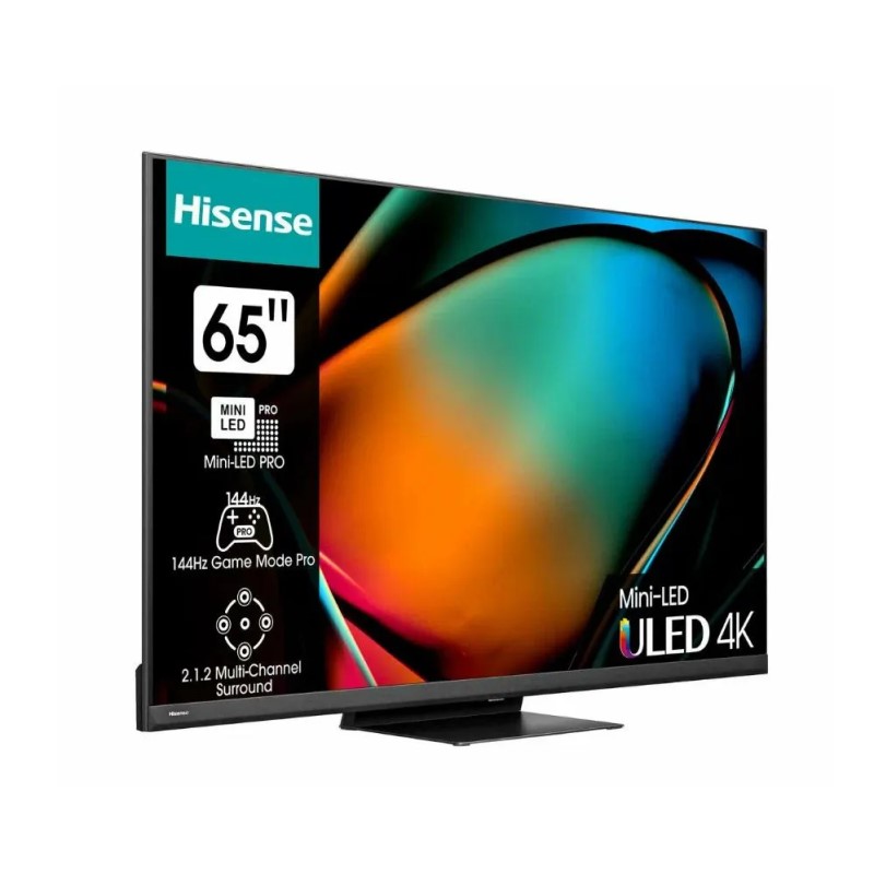 65" Телевизор Mini LED 4K UHD Hisense 65U8KQ, Black