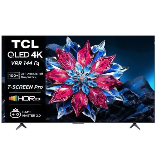 65" Телевизор QLED TCL 65C655PRO, Black