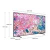 75" Телевизор QLED Samsung QE75Q60BAUX, Black