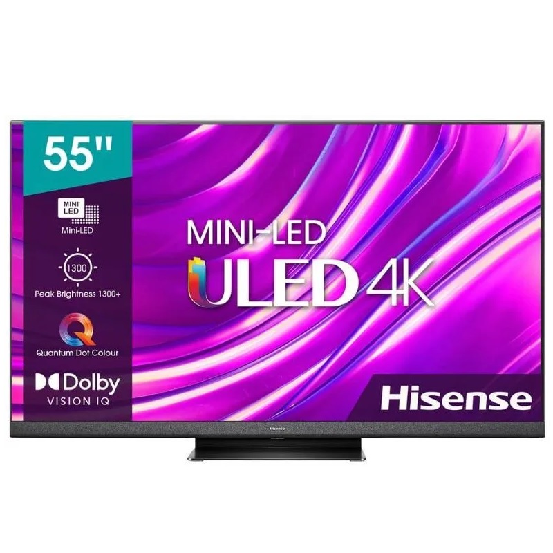 Телевизор Hisense 55U8HQ 55" 4K UHD, черный