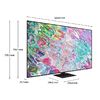 Телевизор Samsung QE55Q70BAU 55" 4K UHD, черный